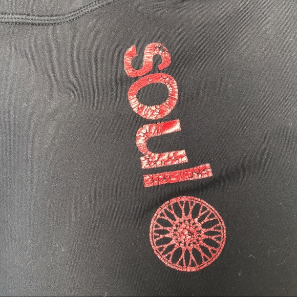 LULULEMON soul cycle leggings black 6 pants - Picture 3 of 8